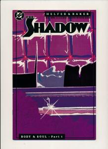 DC THE SHADOW BODY & SOUL Part 1 and Part 2  VF+(PJ112)