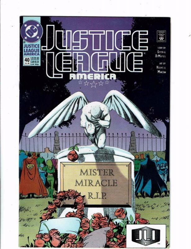 Lot of 6 Justice League America DC Comics #39 40 41 42 43 44 CB7