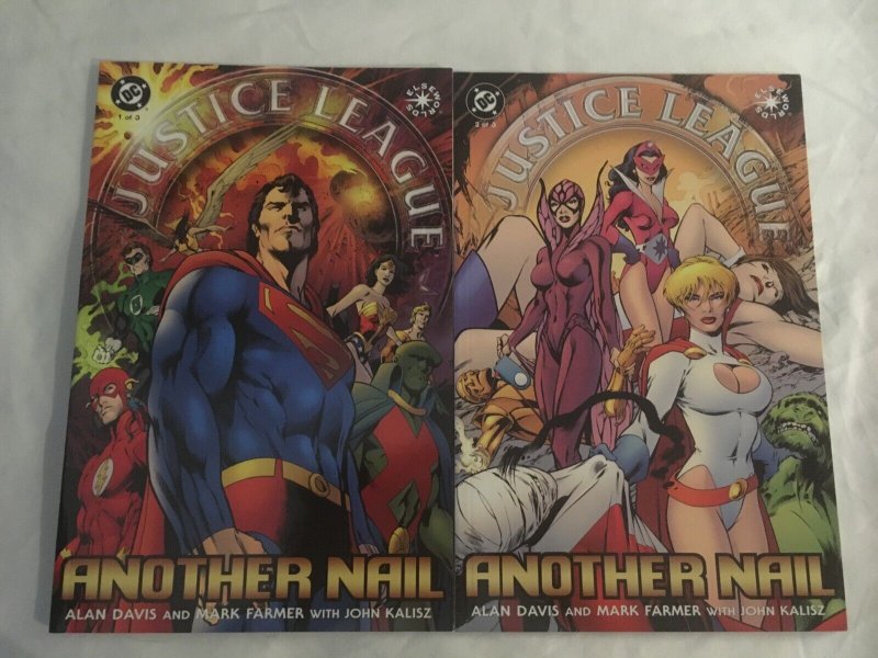 JLA: ANOTHER NAIL #1, 2 VFNM Condition