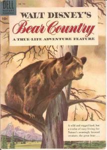 BEAR COUNTRY (WALT DISNEY 1956) F.C. 758 VG+ COMICS BOOK