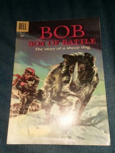 FOUR COLOR #729 BOB SON OF BATTLE 1956 DELL comics golden age precode classic