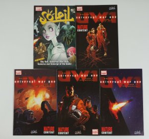 Universal War One #1-3 VF/NM complete series + variant + sampler bajram marvel 2