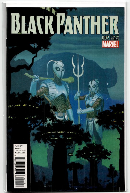 Black Panther #7 Ribic Cover (2016) Black Panther