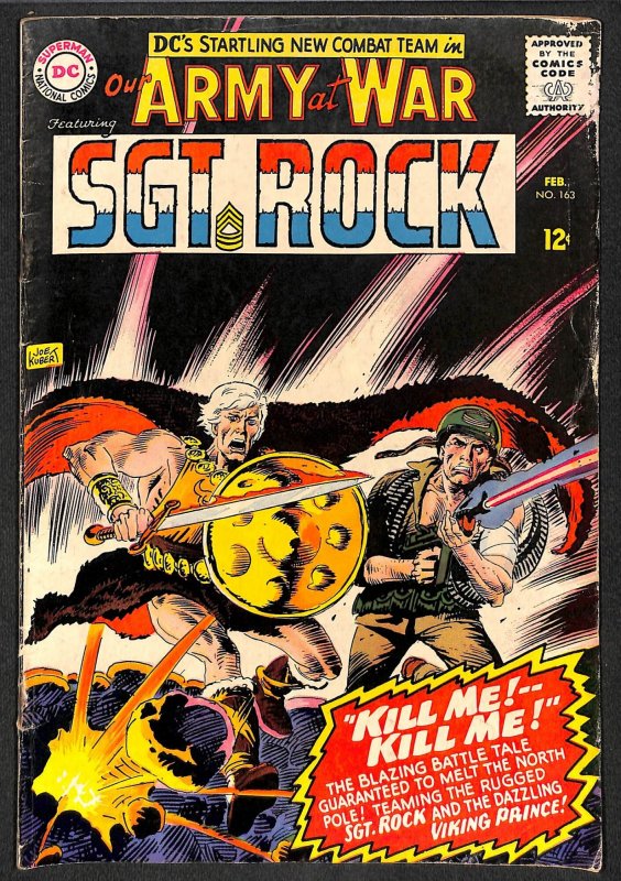 Our Army at War #163  Sgt Rock!