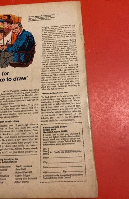 The Amazing Spider-Man #58 (1968)spider killer, bottom small spine split