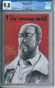 Image The Walking Dead #192 CGC 9.8 Death Of Rick Grimes Commemorative Edition