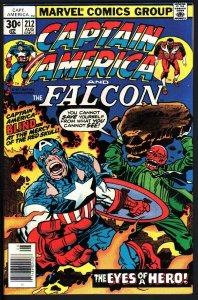Captain America #212-1977-RARE Mark Jewelers Variant VF