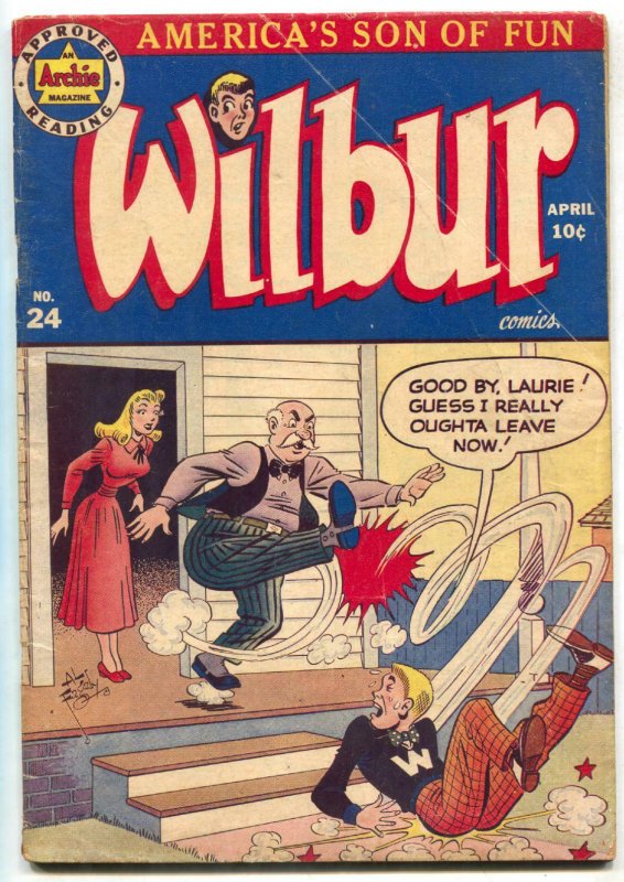 Wilbur Comics #24 1949- Archie Comics- KATY KEENE vg