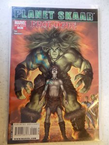 PLANET SKAAR PROLOUGUE ONE SHOT HULK