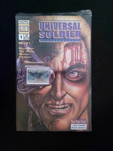 Universal Soldier #1W  Now Comics 1992 VF+  Direct Edition
