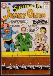 SUPERMAN'S PAL JIMMY OLSEN #41 1959-CARNIVAL GAME COVER VG