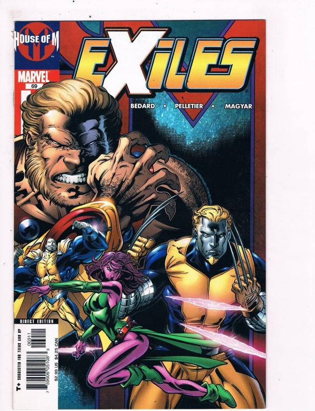 Exiles # 69 Marvel Comic Book Awesome Issue Modern Age Blink X-Men WOW!!!!!! S25