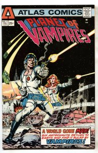 Planet of Vampires #1-- First issue--1975--comic book--ATLAS--VF/NM