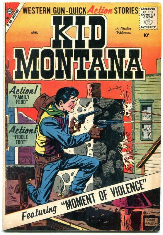 Kid Montana #17 1959- Charlton Western VG+