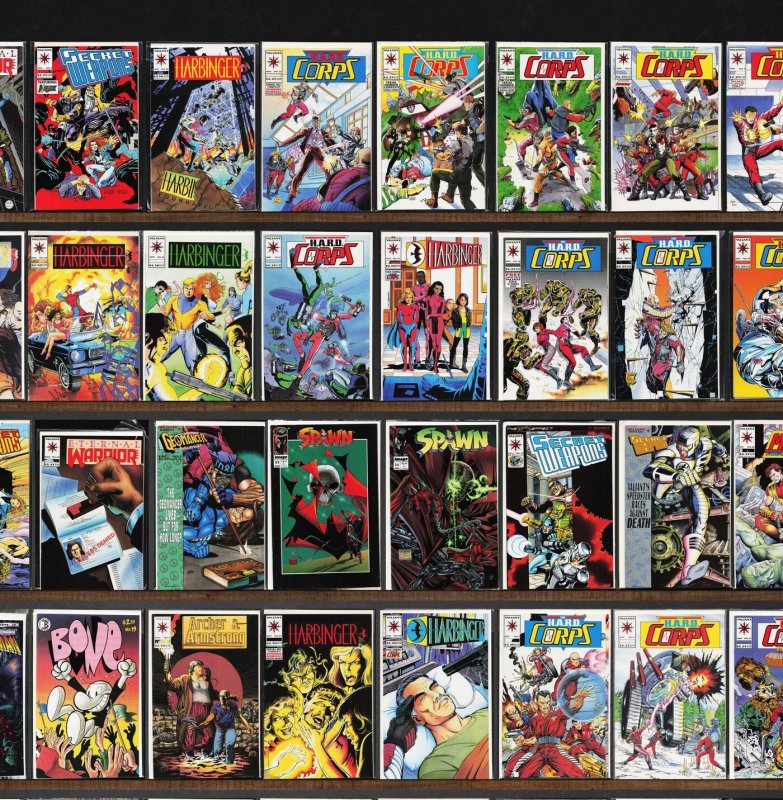 Huge Lot 150+ Comics with Rai, Eternal Warrior, The H.A.R.D. Corps & More!