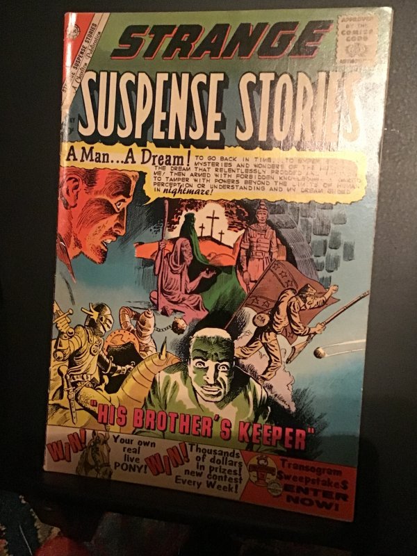 Strange Suspense Stories #47 (1960) Steve, Spiderman, Ditko artwork. High-grade