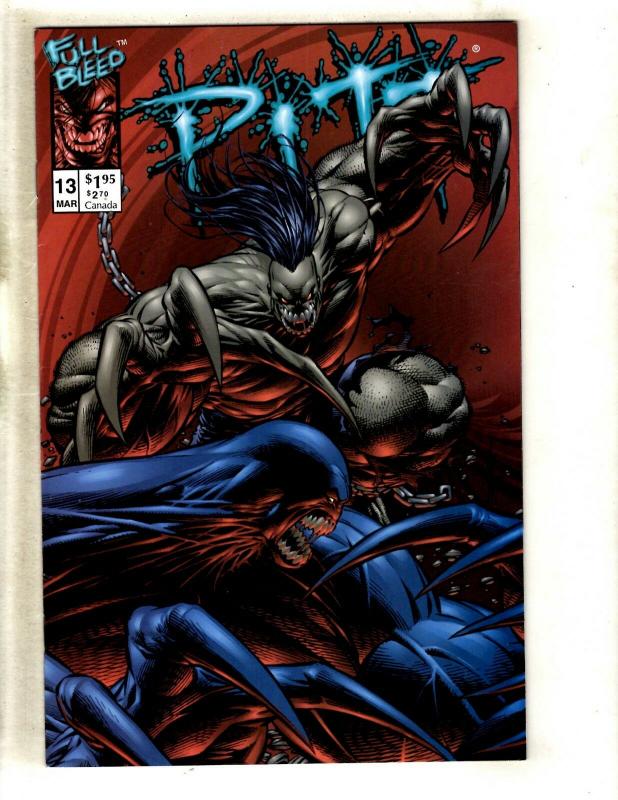 14 Pitt Image Comic Books # 10 11 12 13 14 15 16 17 18 19 20 + Crew Blood 1 FM8