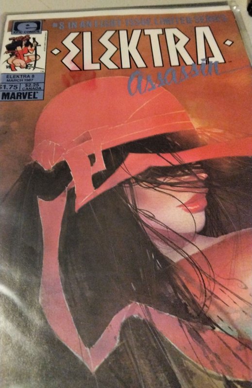 Elektra: Assassin #8 (1987) Elektra 
