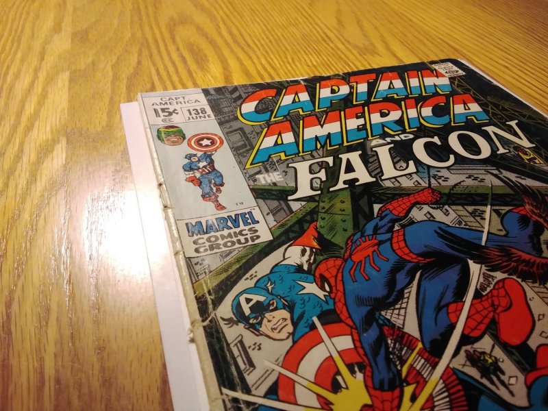 Captain America #138 (1971) Spider-Man