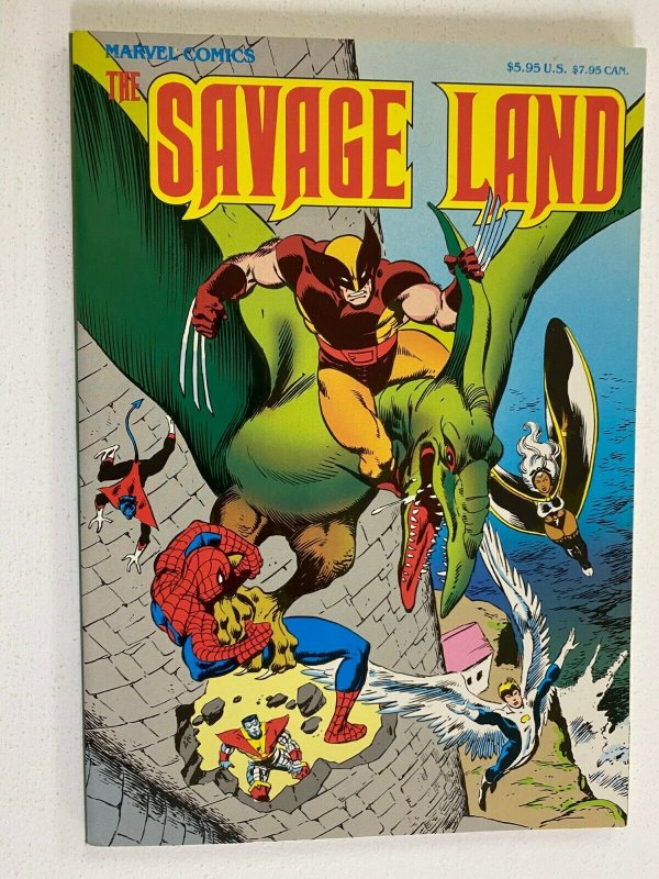 X-Men and Spider-Man Savage Land TPB SC 8.0 VF (1987)