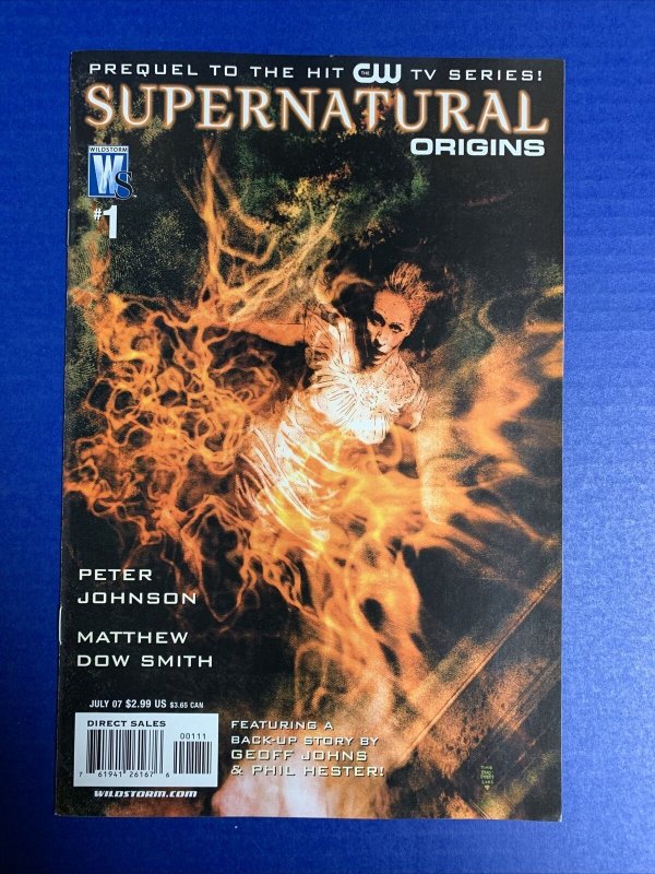 SUPERNATURAL ORIGINS 1 CW (2007, DC WILDSTORM COMICS) 761941261676