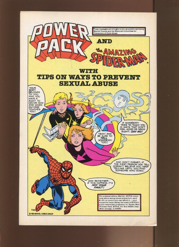 Web of Spiderman #15 - 1st. App. of Chance (Nicholas Powell). (9.2) 1986