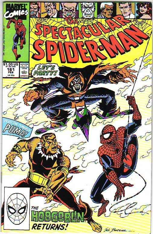 Spider-Man, Peter Parker Spectacular #161 (Apr-90) NM/NM- High-Grade Spider-Man