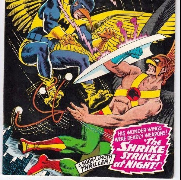 Hawkman 11 strict VF+ 8.5 High-Grade B  1st Appearance - The Shrike  ~Boca cert.