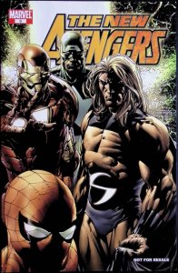 THE NEW AVENGERS Comic Issue 8 -- Hasbro Toys Reprint Edition -- 2010 Marvel VG