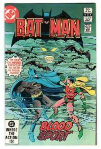 Batman #349 comic book 1982-Bronze Age-DC comics vf+