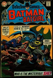 Detective Comics #384 1969- Batman Robin Bat-girl Gil Kane VF