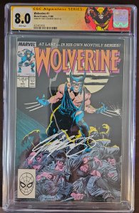 Wolverine #1 (1988) Signed by Chris Claremont