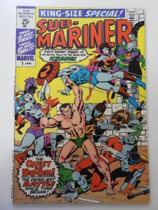 Sub-Mariner Annual #1 (1971) VF+ Condition!