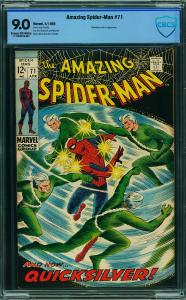 Amazing Spider-man #71 (Marvel, 1969) CBCS 9.0