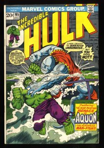 Incredible Hulk #165 FN/VF 7.0