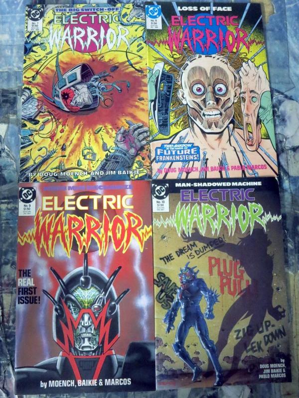 Electric Warrior #1-10 DC Comics Doug Moench Jim Baikie Future Mutant Machines