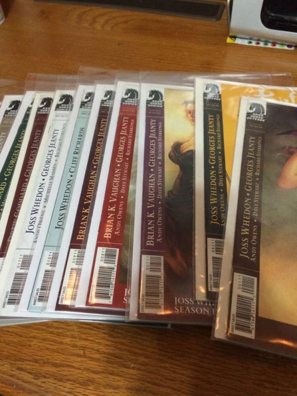 Buffy The Vampire Slayer Season 8 1 2 7-17 All Nm/Mt Near Mint Mint