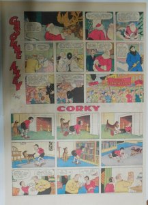 (44) Gasoline Alley Sunday Pages by Frank King 1936 Full Pages ! 15 x 22 inches