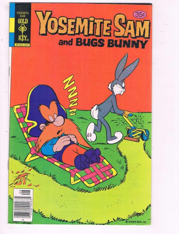 Yosemite Sam & Bugs Bunny #54 FN/VF Dell Gold Key Comic Book 1970 DE7