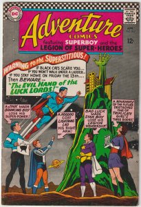 Adventure Comics #343 (Apr 1966, DC), FN condition (6.0), Legion stars