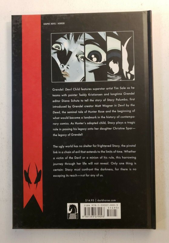 GRENDEL: DEVIL CHILD HARD COVER MATT WAGNER GRAPHIC NOVEL NM