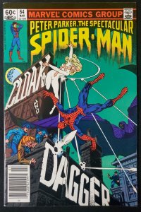 Spectacular Spider-Man #64 Key 1st Appearance Cloak & Dagger 1982 Marvel FN