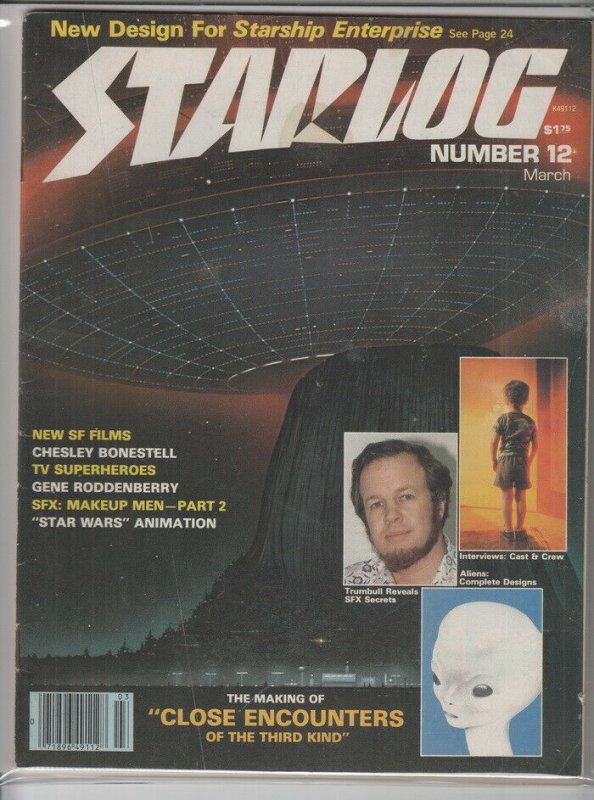 STARLOG MAGAZINE #12 VG A04999