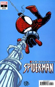 Ben Reilly: Spider-Man #1D VF/NM ; Marvel | Skottie Young variant