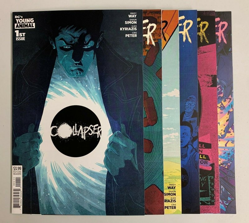 Collapser #1-6 Set (DC 2019) 1 2 3 4 5 6 Mikey Way Shaun Simon (8.5+) 