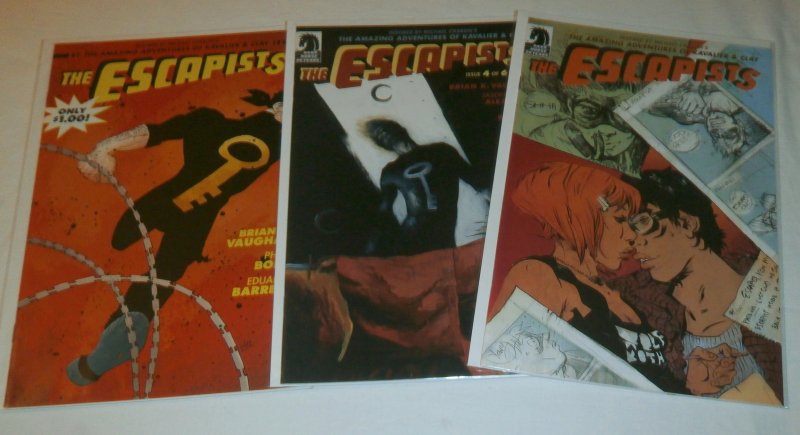 Escapists #1,4,5 (set of 3) Vaughan/Bond/Barreto