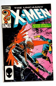 Uncanny X-Men #201 - 1st Nathan Summer  - 1986 - VF/NM
