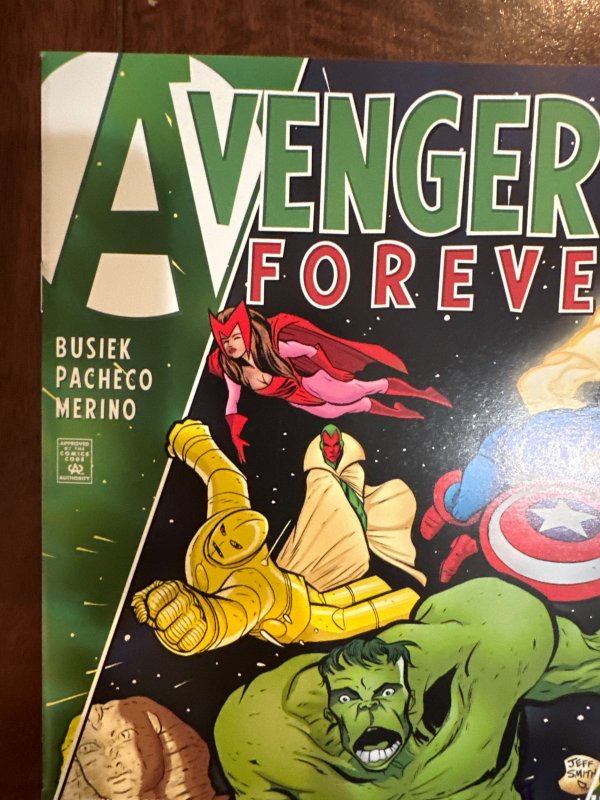 Avengers Forever #4 Smith Cover (1999)