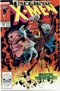 Uncanny X-Men #243 Chris Claremont Marc Silvestri X-Factor NM