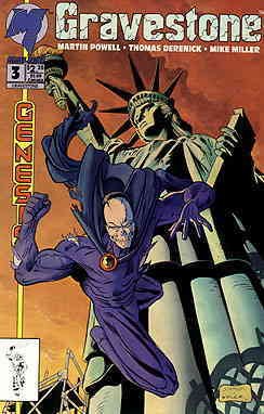 Gravestone #3 VF/NM ; Malibu